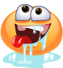 :Big Drooling Smiley Emoticon: